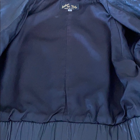 Red/black leather Jacket - Picture 6 of 8